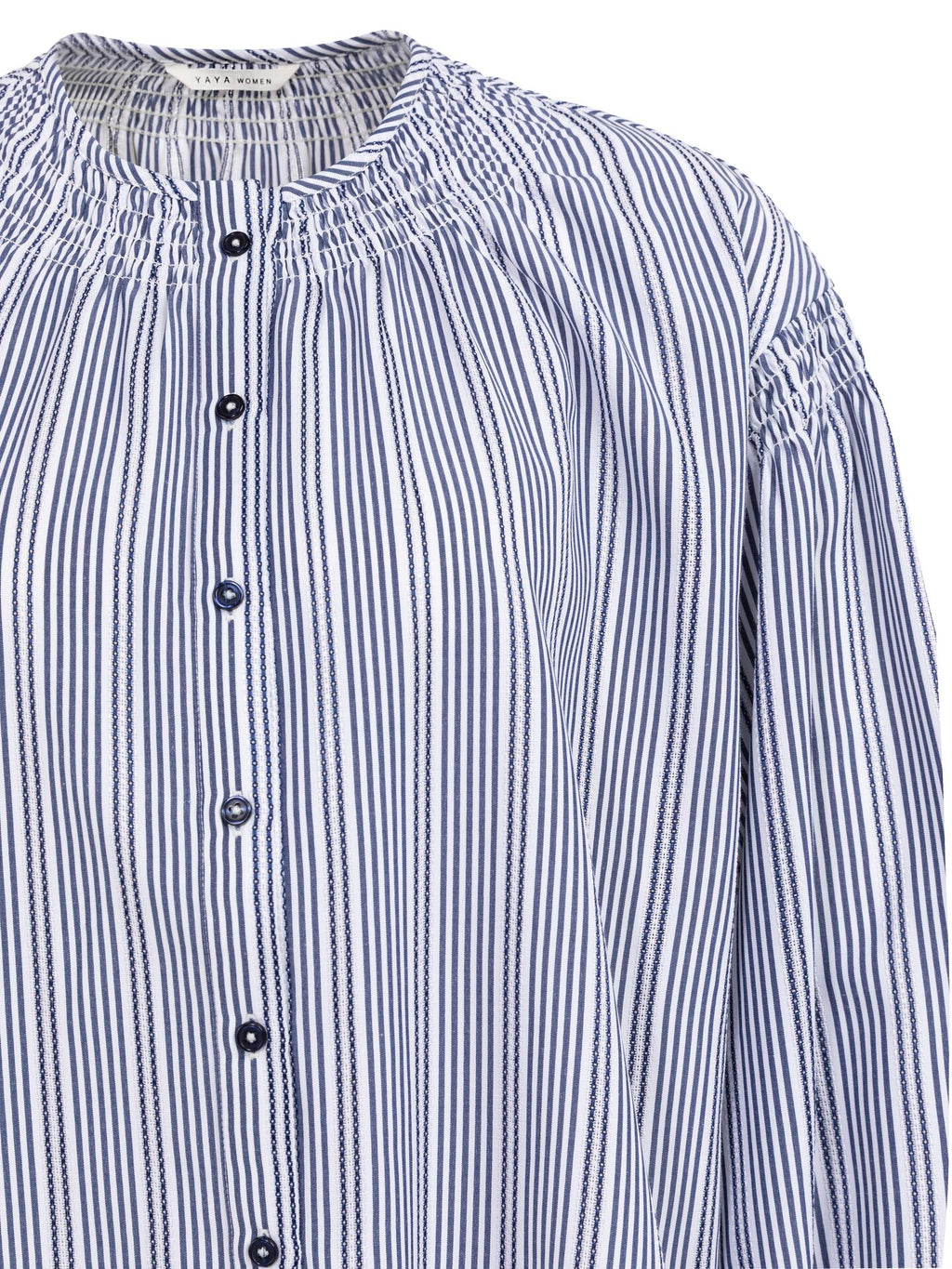Blouses lange mouw navy YAYA
