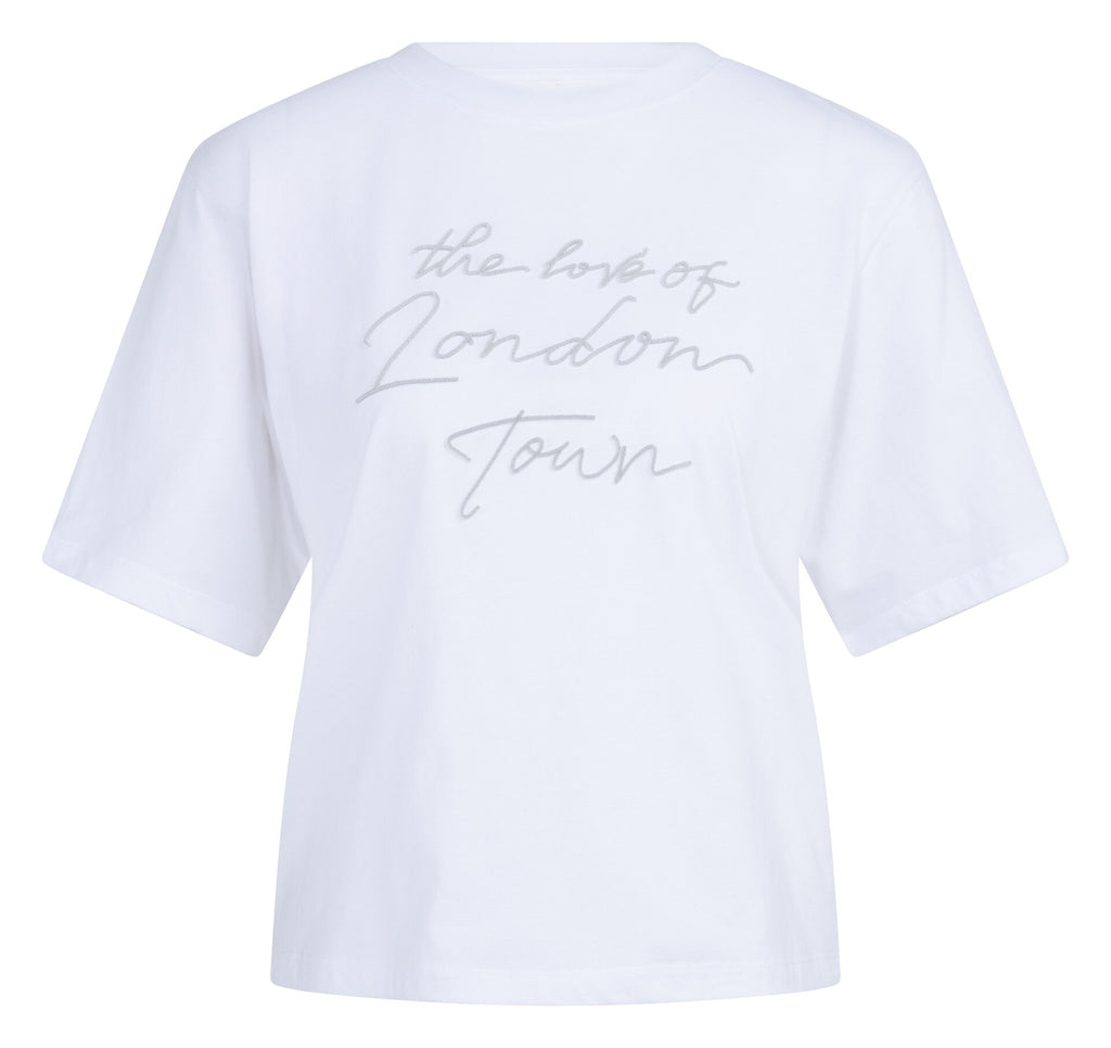 T-shirts korte mouw wit YAYA