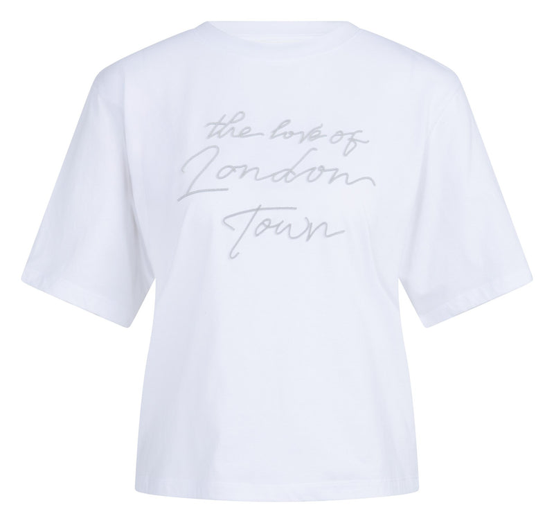 T-shirts korte mouw wit YAYA