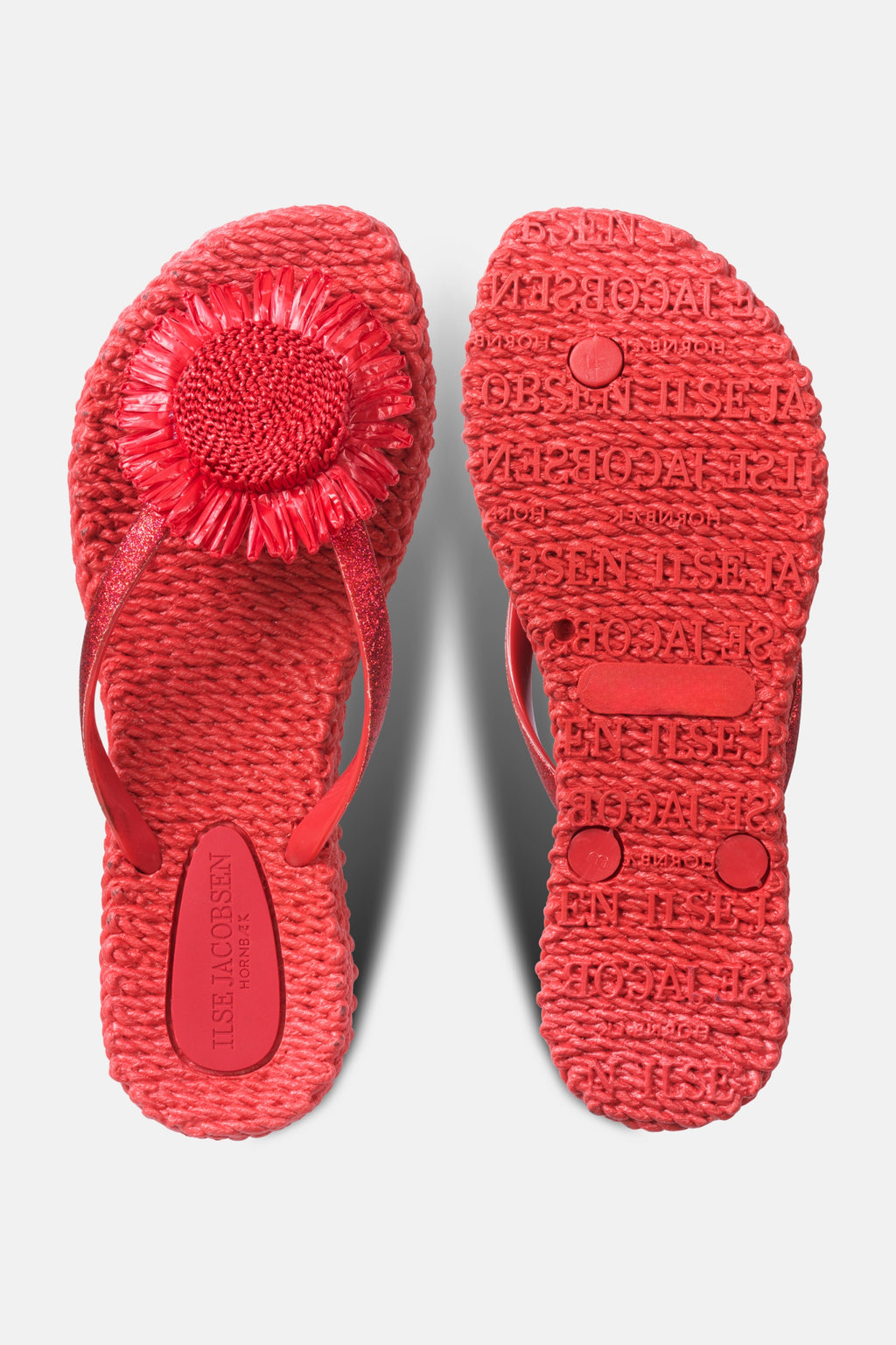 Sandalen rood Ilse Jacobsen
