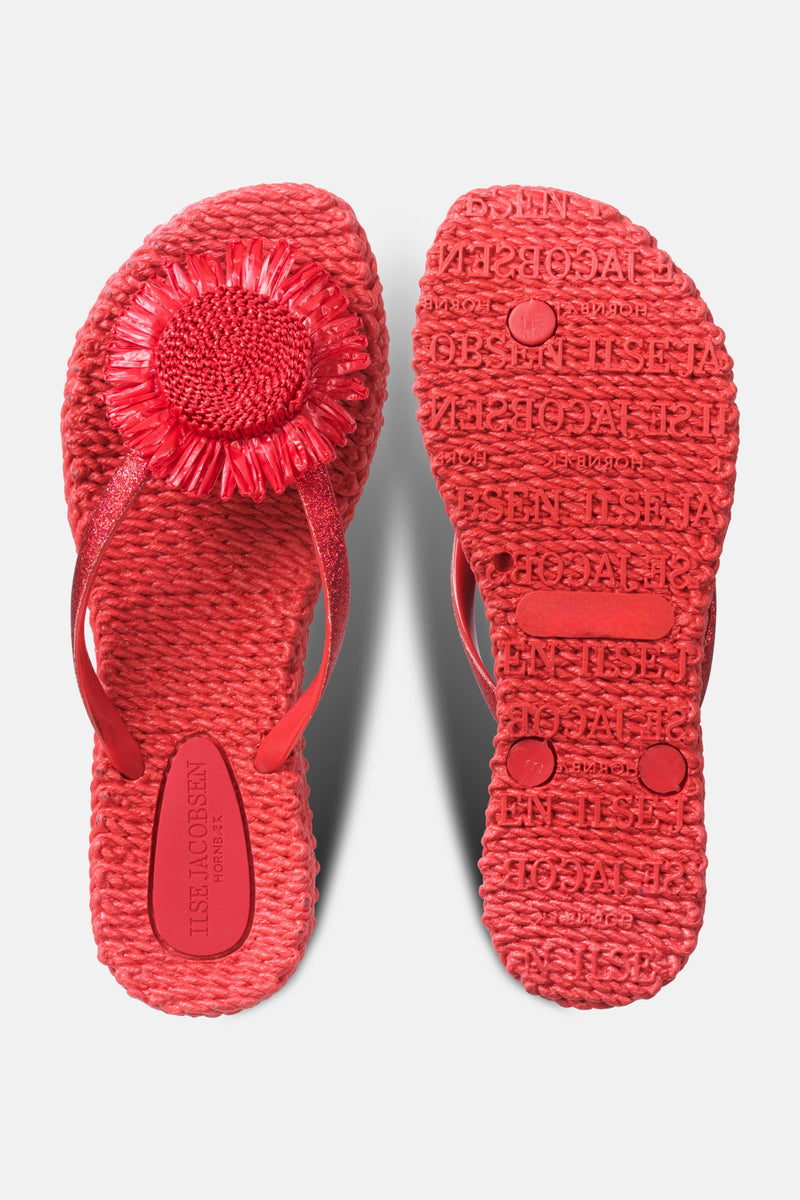 Sandalen rood Ilse Jacobsen