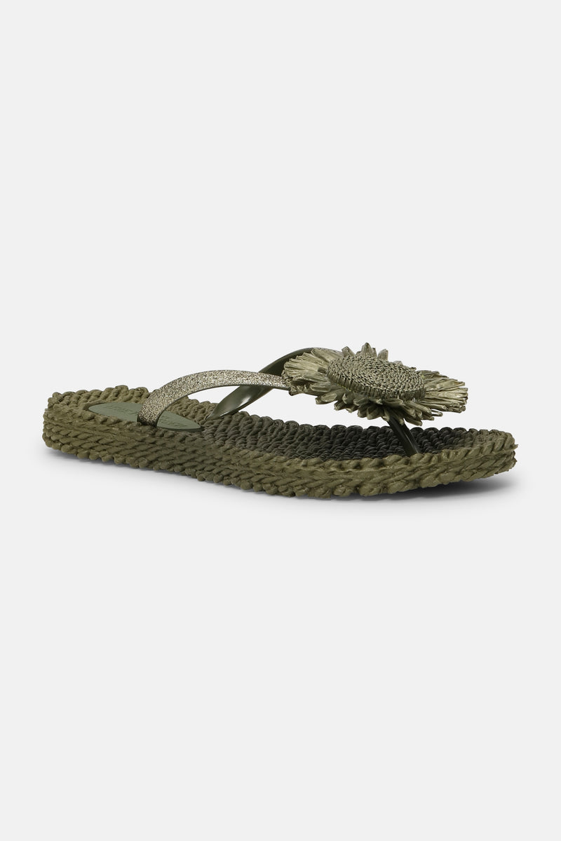 Slippers groen Ilse Jacobsen