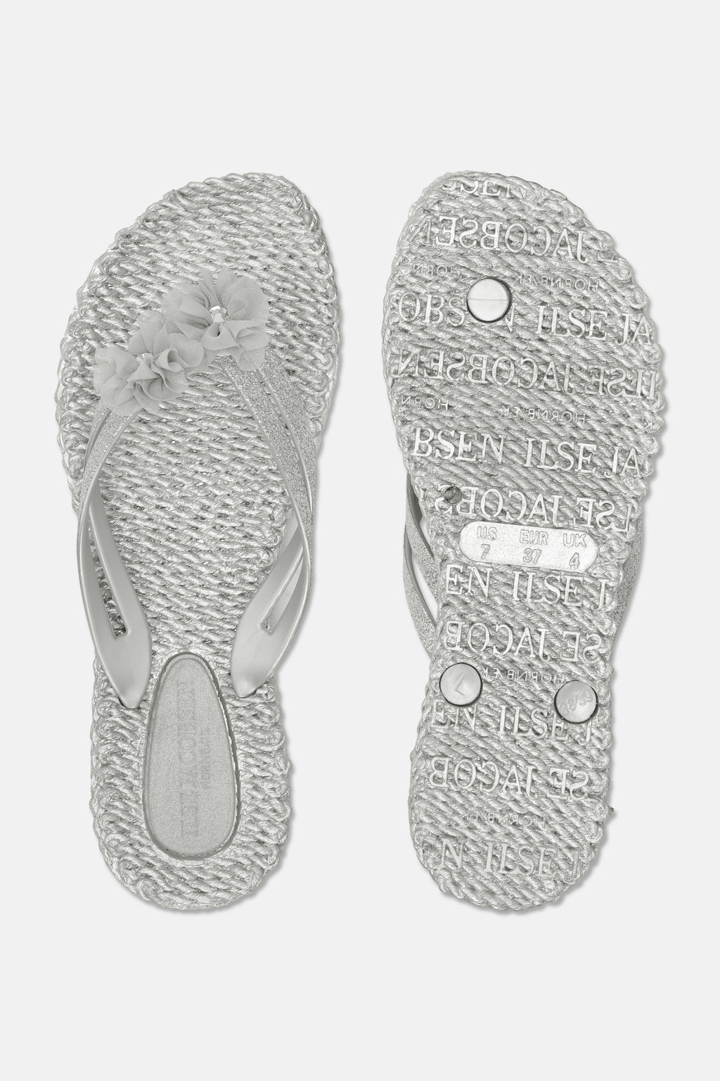 Sandalen zilver Ilse Jacobsen