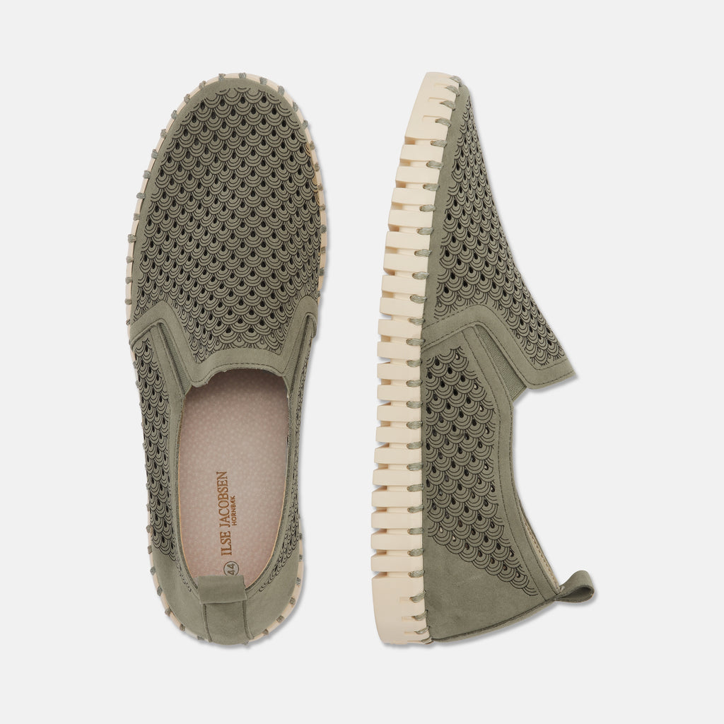 Loafers groen Ilse Jacobsen