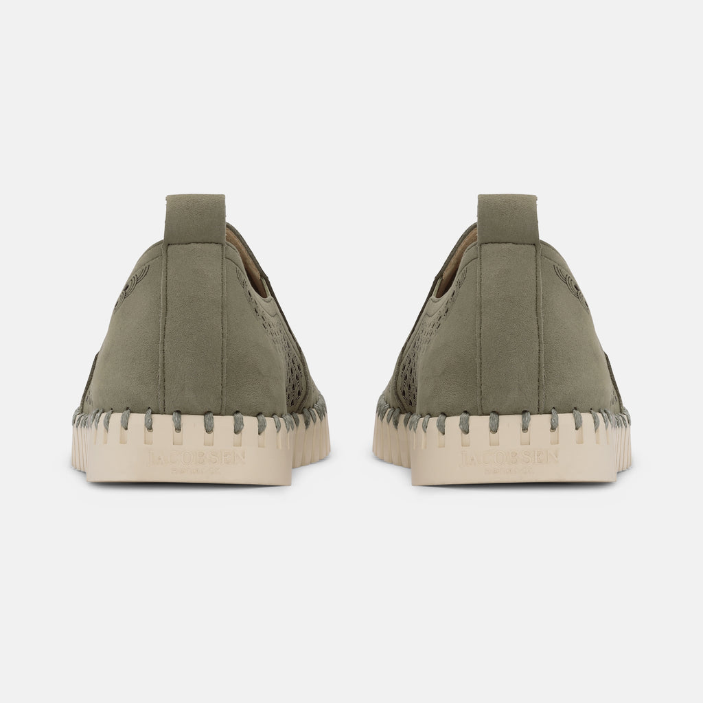 Loafers groen Ilse Jacobsen