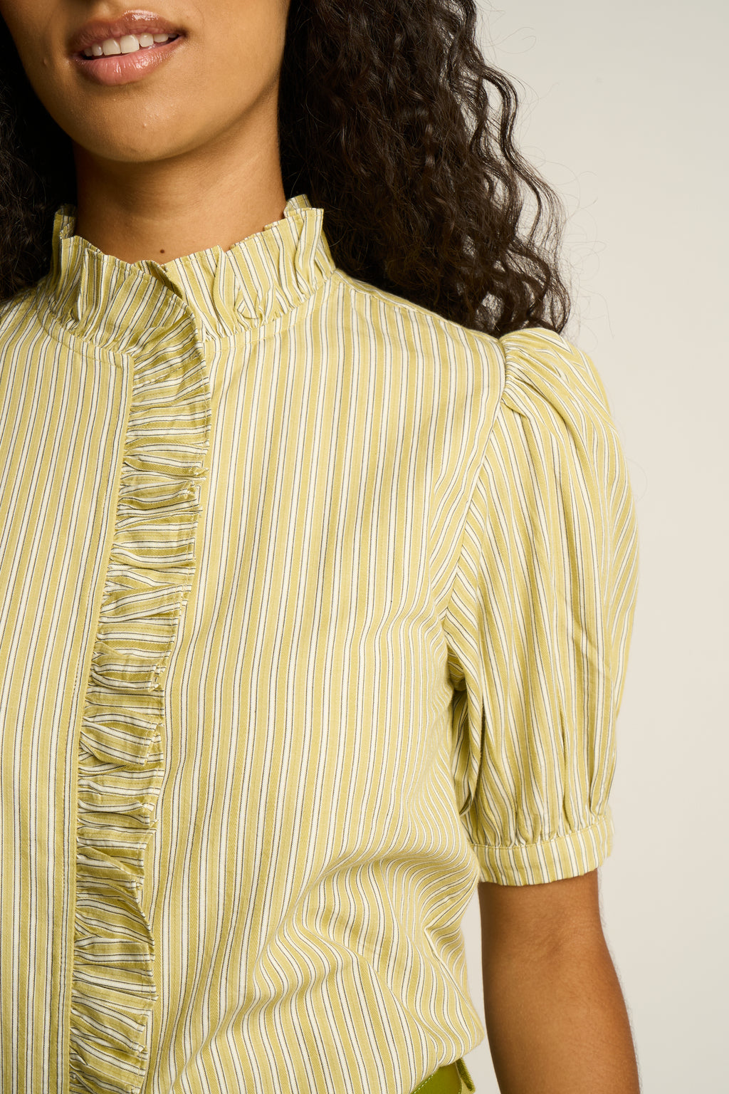Blouses korte mouw groen PETITE MENDIGOTE