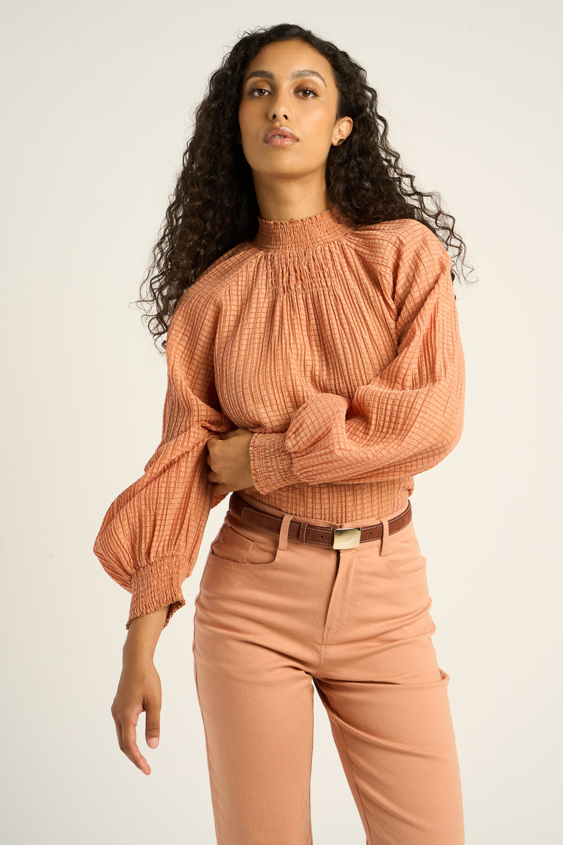 Blouses lange mouw roze PETITE MENDIGOTE