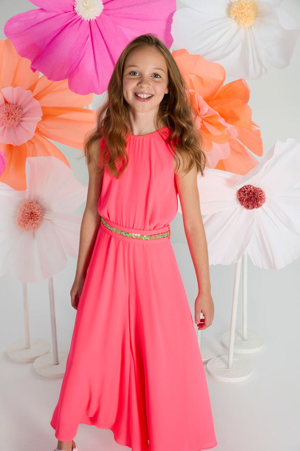 Jumpsuits zonder mouw roze Blue Bay
