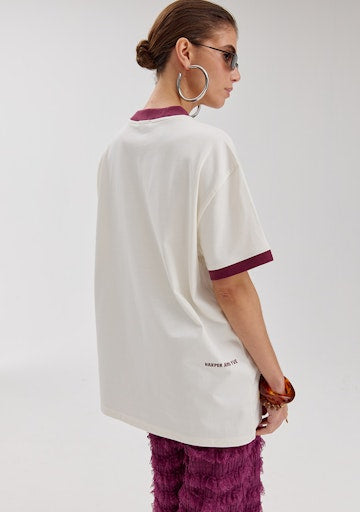 T-shirts korte mouw beige Harper & Yve