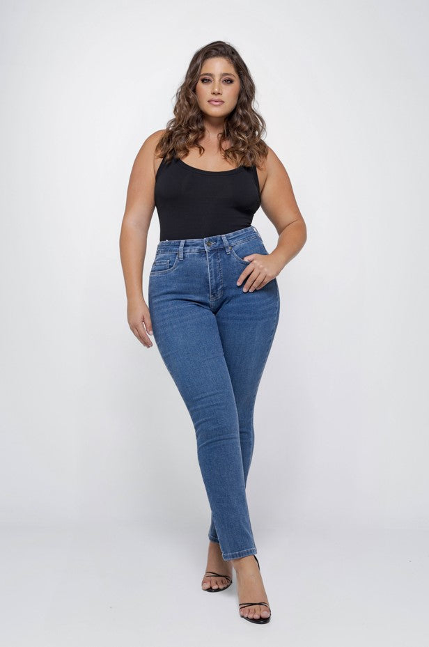 Jeans blauw FOX FACTOR.