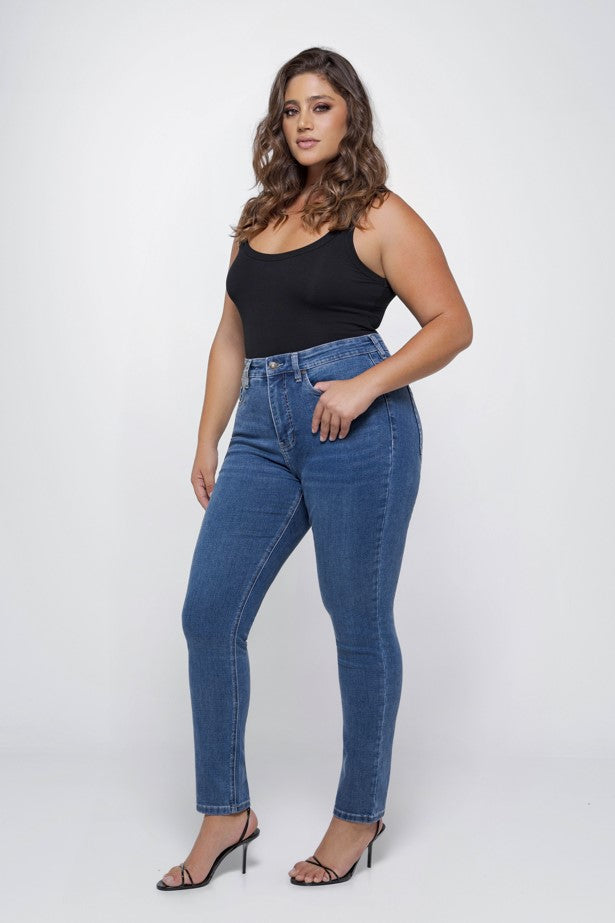 Jeans blauw FOX FACTOR.