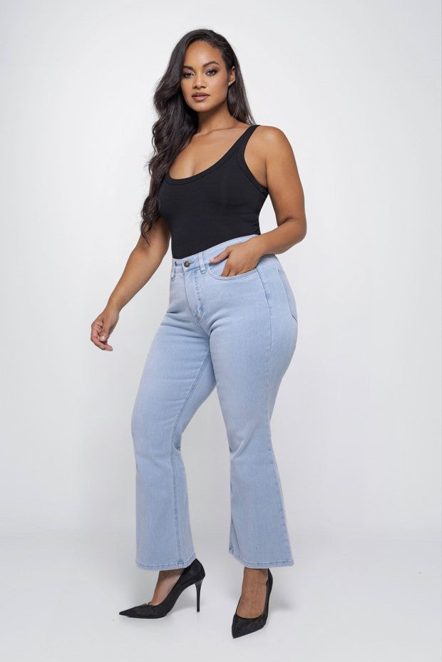 Jeans blauw FOX FACTOR.