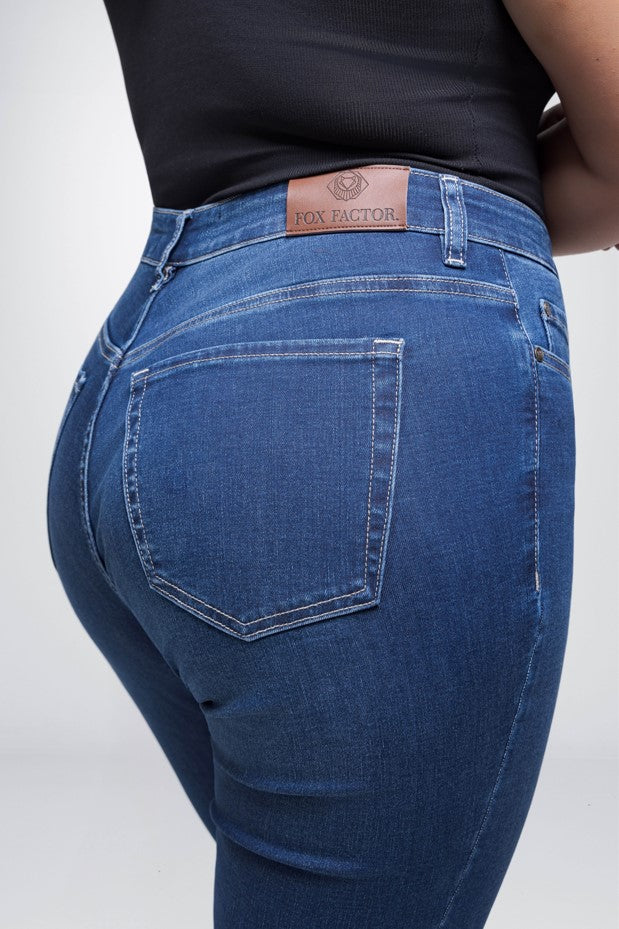 Jeans blauw FOX FACTOR.