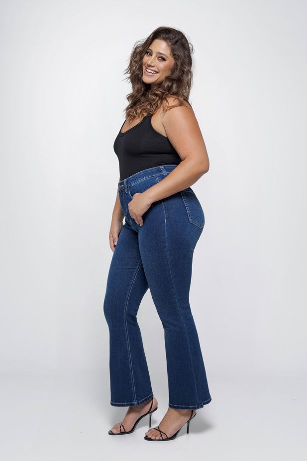 Jeans blauw FOX FACTOR.