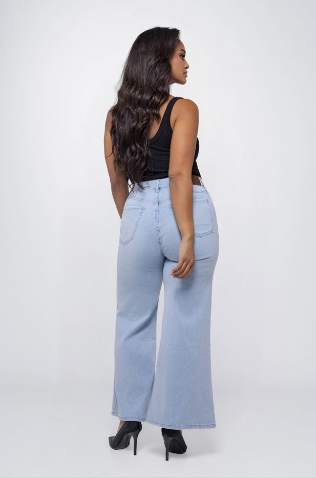 Jeans blauw FOX FACTOR.