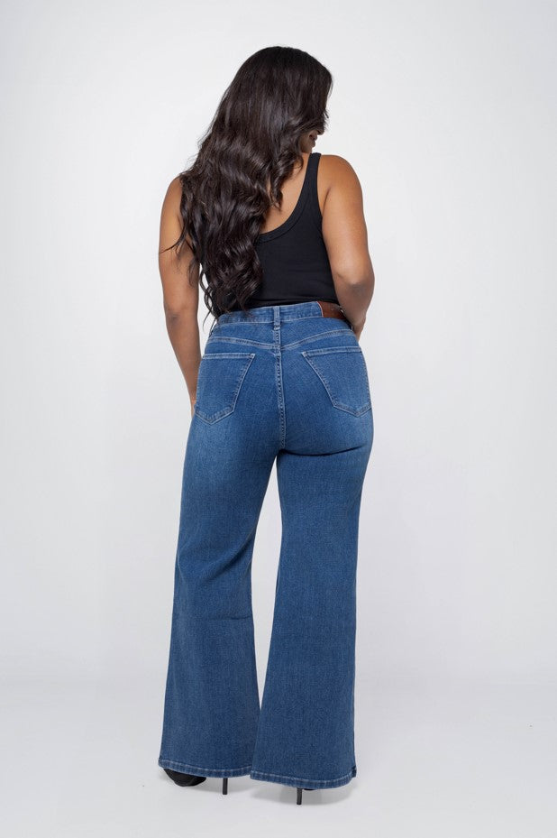 Jeans blauw FOX FACTOR.