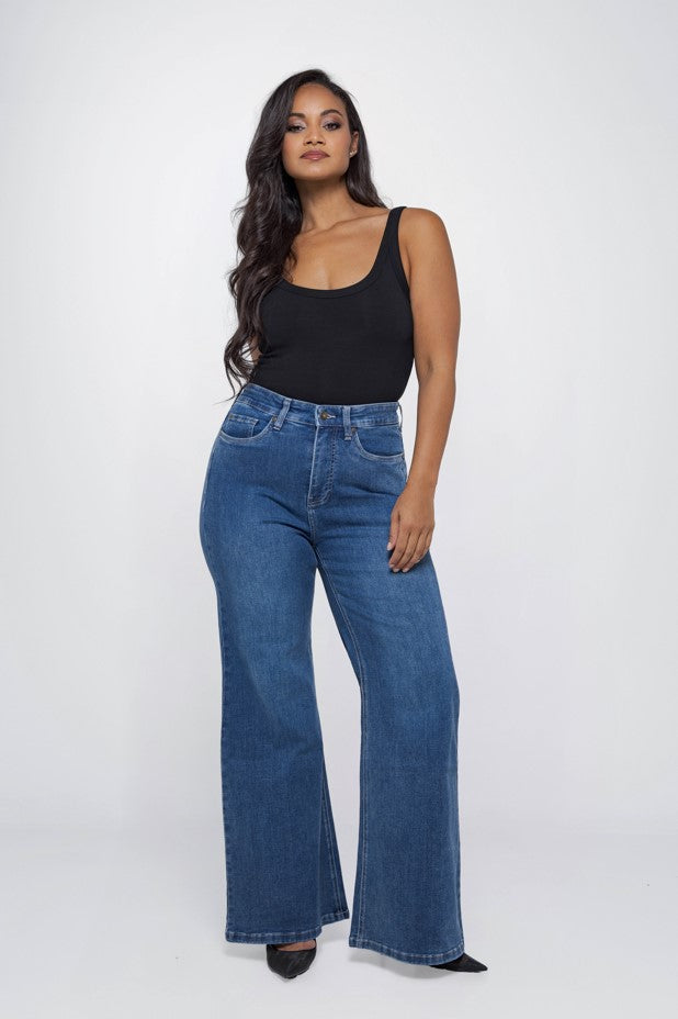 Jeans blauw FOX FACTOR.