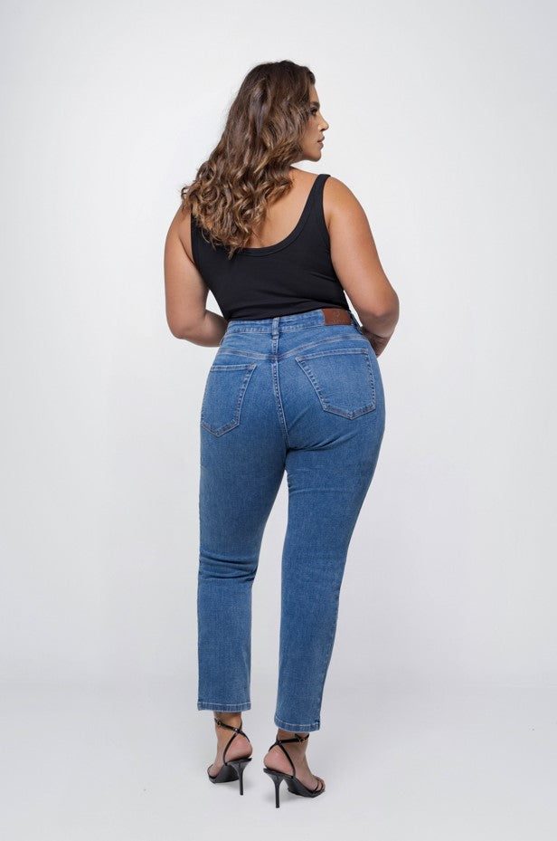 Jeans blauw FOX FACTOR.