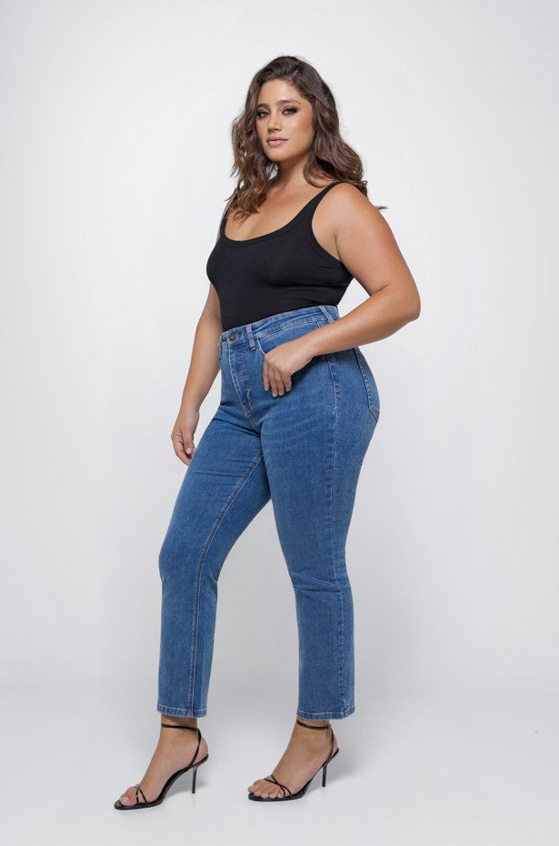 Jeans blauw FOX FACTOR.