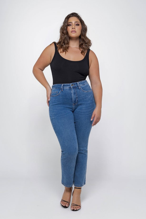 Jeans blauw FOX FACTOR.