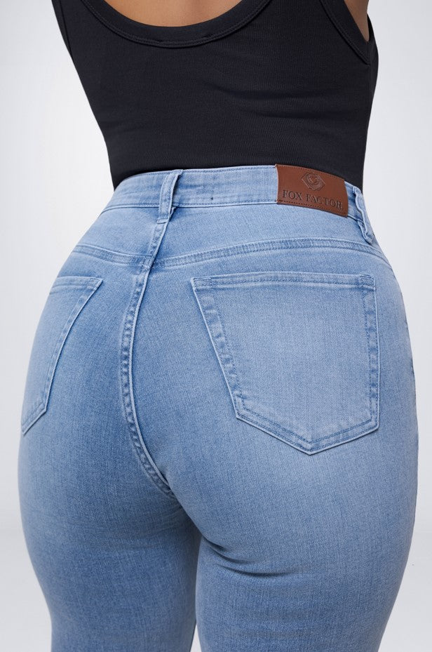 Jeans blauw FOX FACTOR.