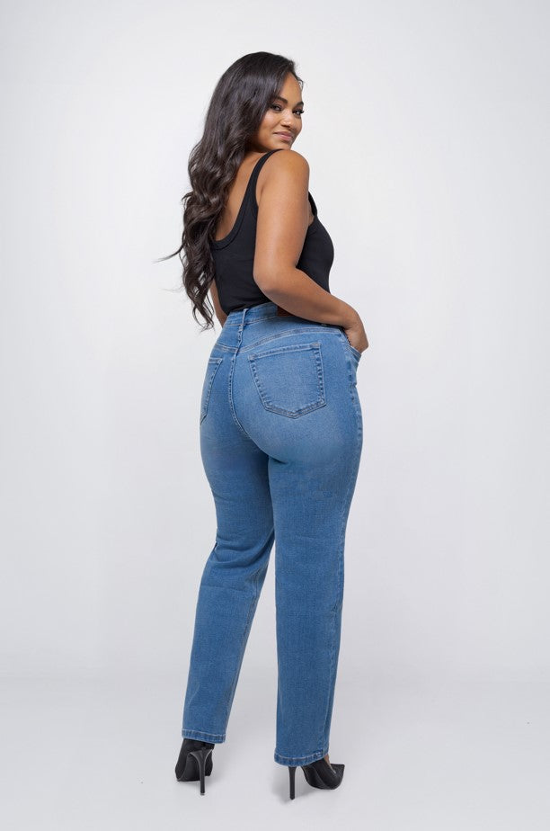 Jeans blauw FOX FACTOR.