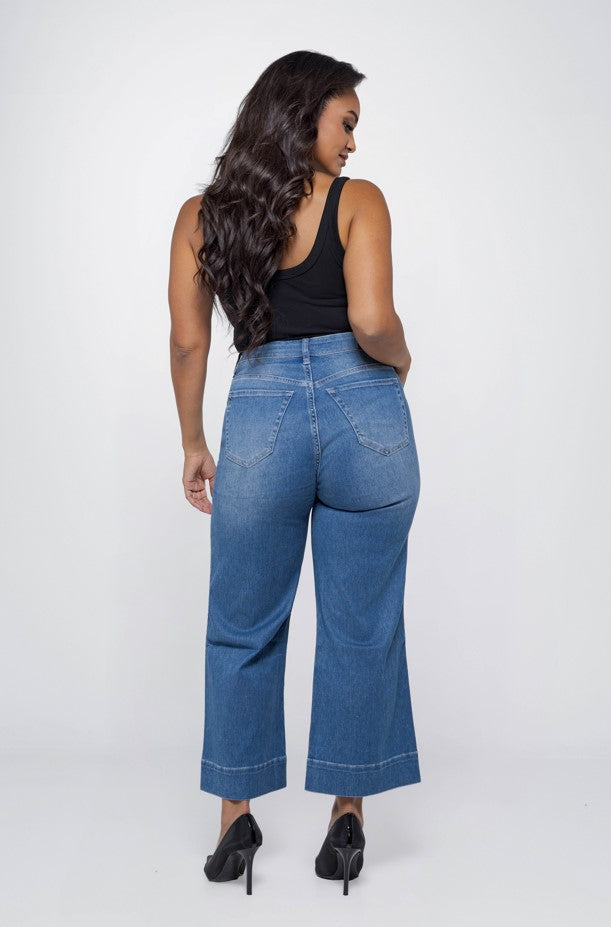 Jeans blauw FOX FACTOR.