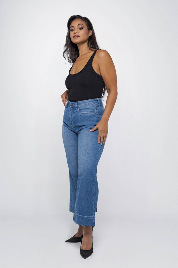 Jeans blauw FOX FACTOR.
