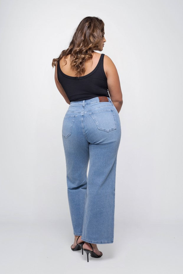 Jeans blauw FOX FACTOR.