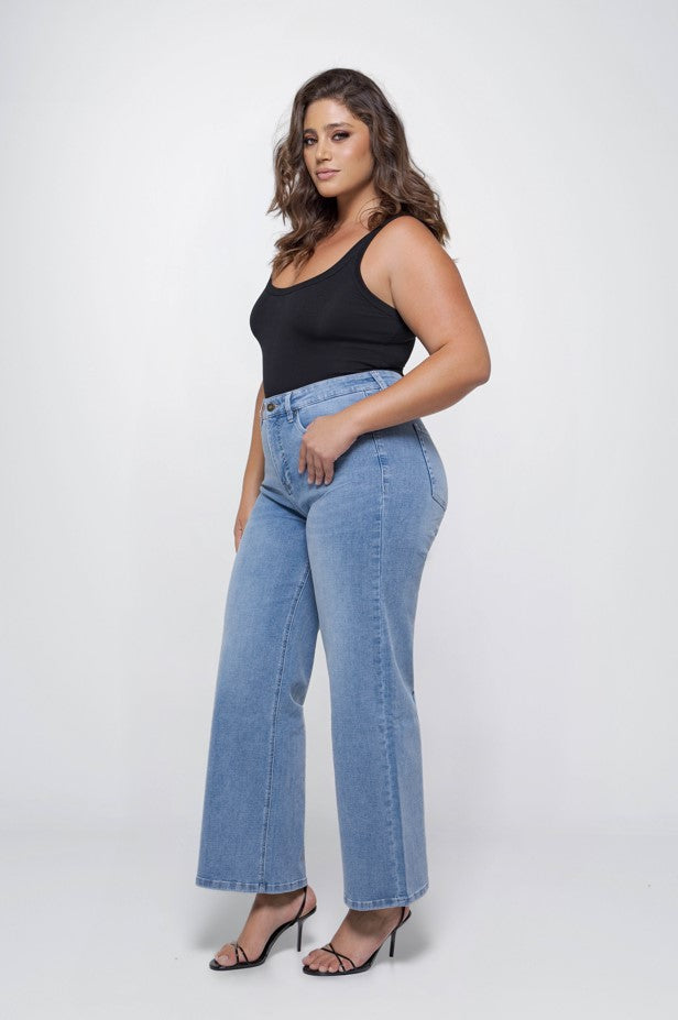 Jeans blauw FOX FACTOR.