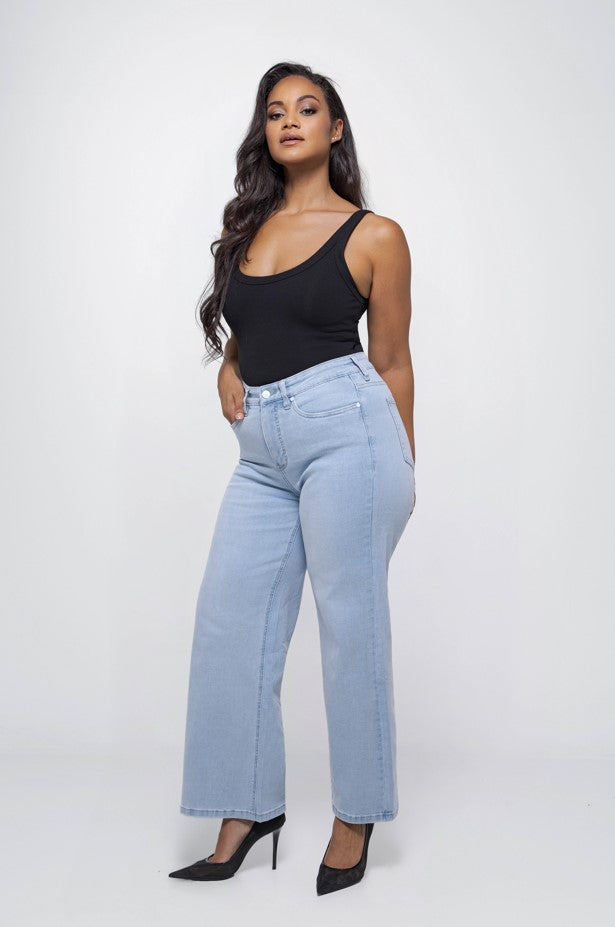 Jeans blauw FOX FACTOR.