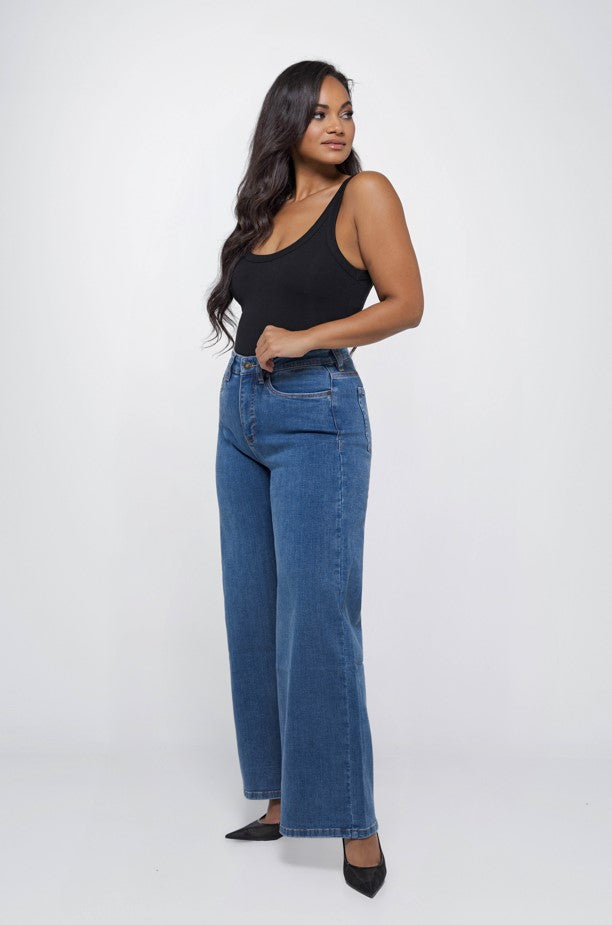 Jeans blauw FOX FACTOR.