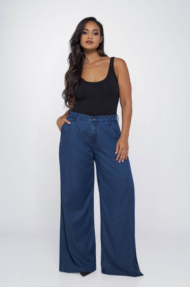 Jeans blauw FOX FACTOR.