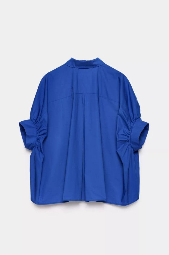 Blouses lange mouw blauw CKS