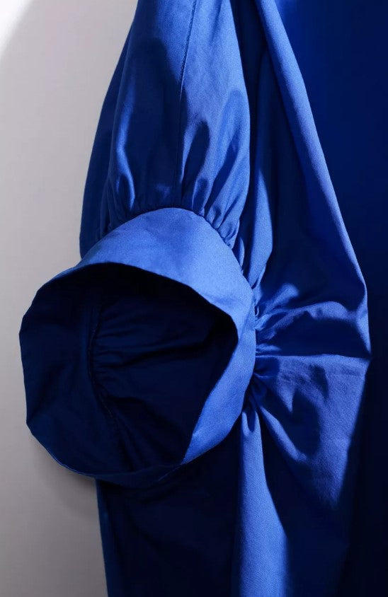 Blouses lange mouw blauw CKS