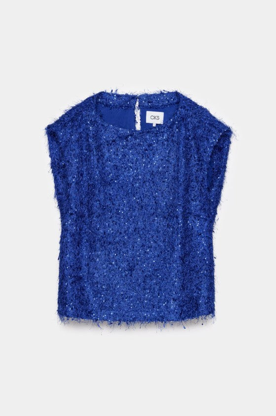 Tops blauw CKS