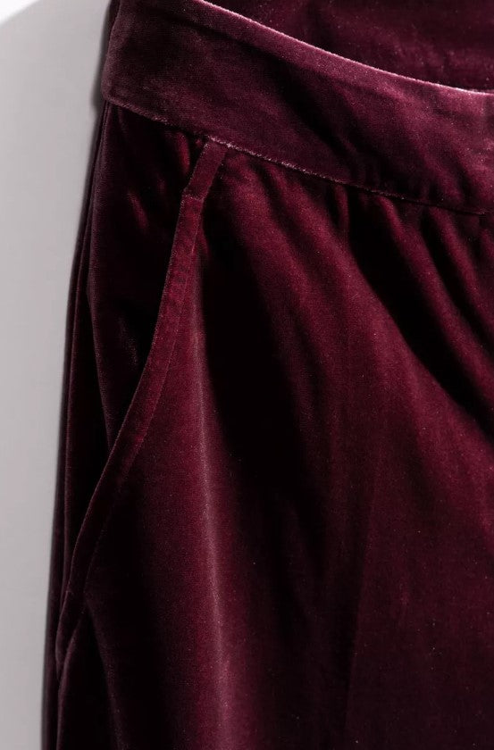 Broeken bordeaux CKS