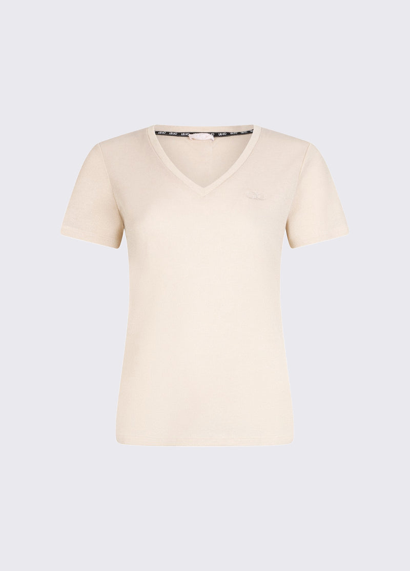 T-shirts korte mouw beige Liu Jo