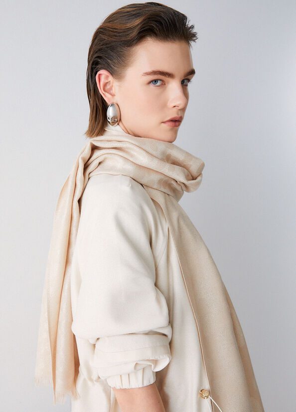 Sjaals beige Liu Jo