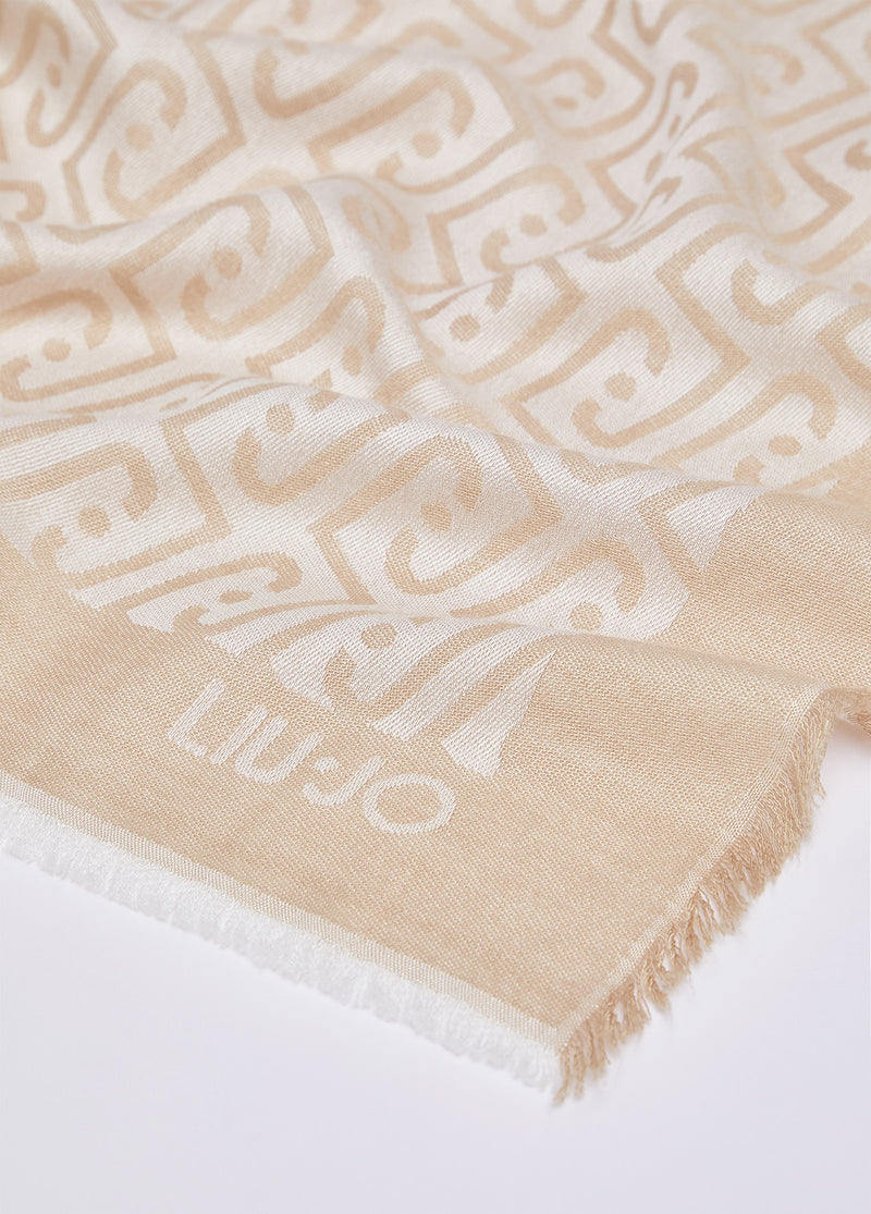 Sjaals beige Liu Jo