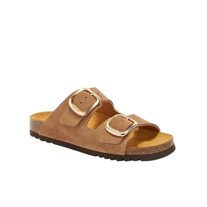Slippers bruin Scholl