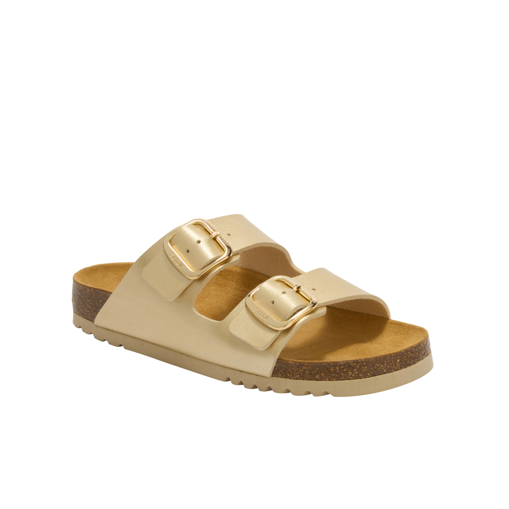 Slippers goud Scholl