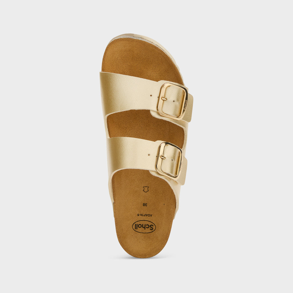 Slippers goud Scholl