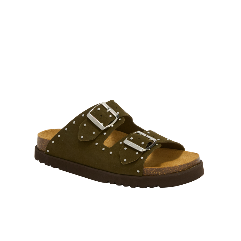 Slippers groen Scholl