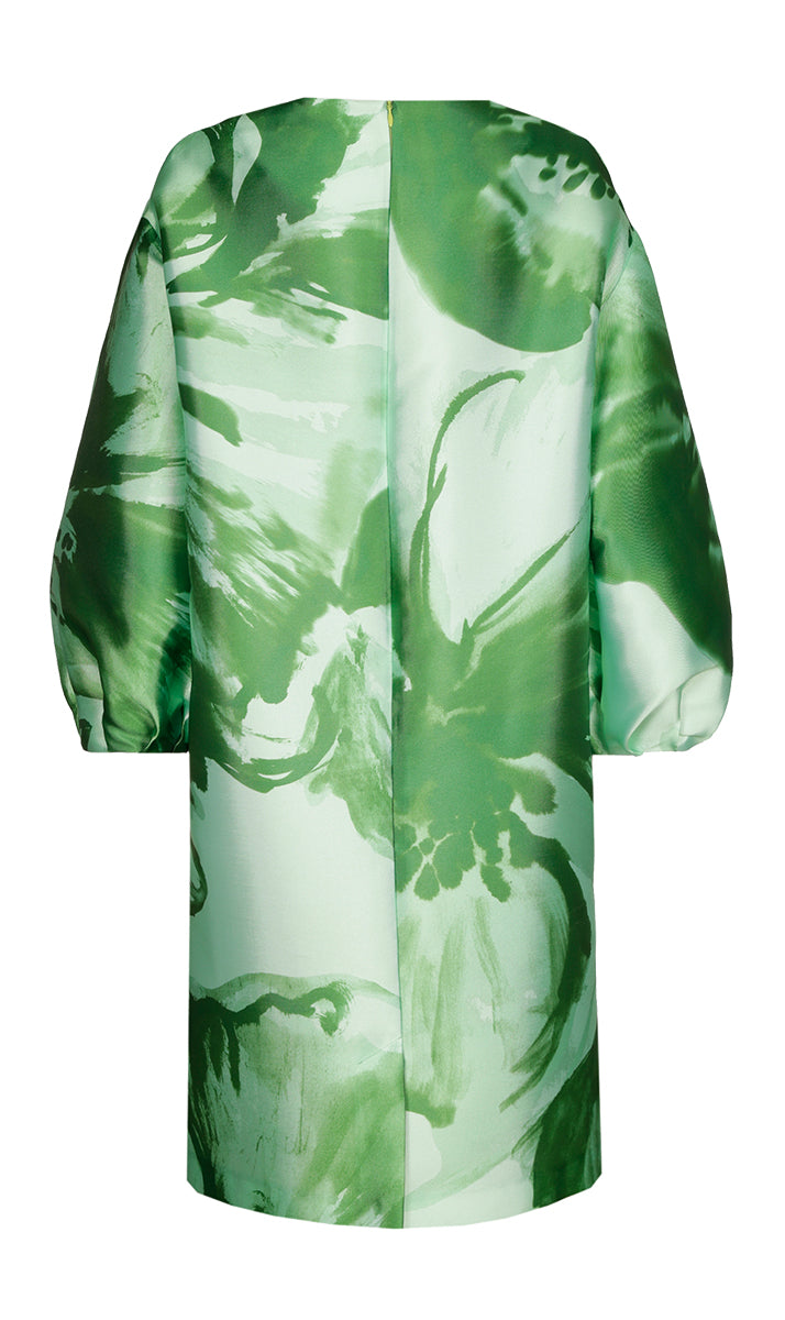 Jurken korte mouw groen Xandres