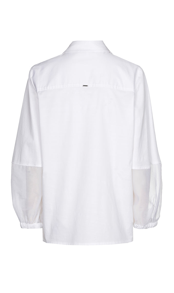 Blouses korte mouw wit Xandres