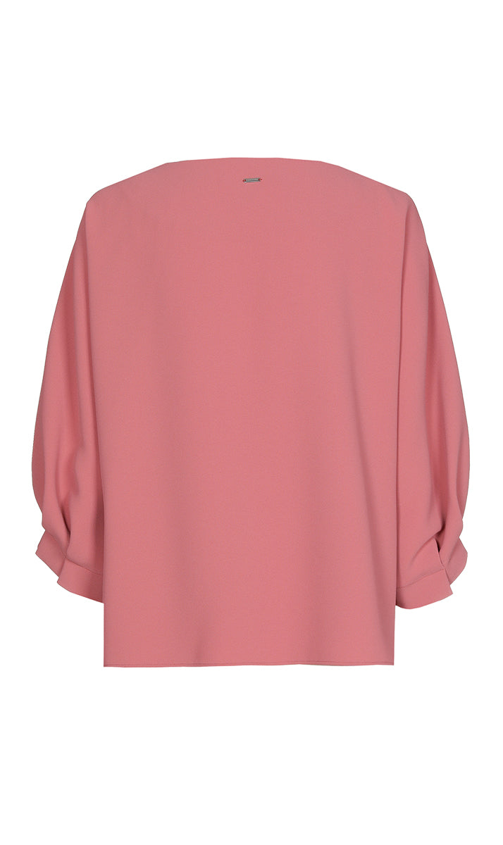Blouses korte mouw roze Xandres