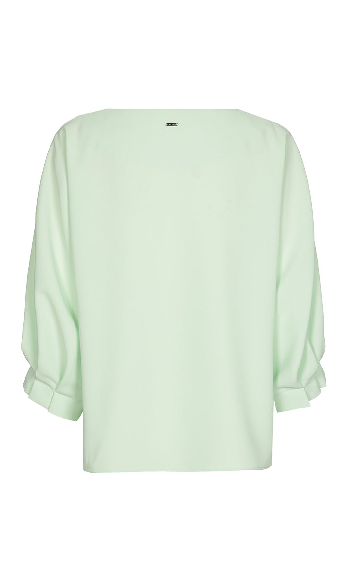 Blouses korte mouw groen Xandres