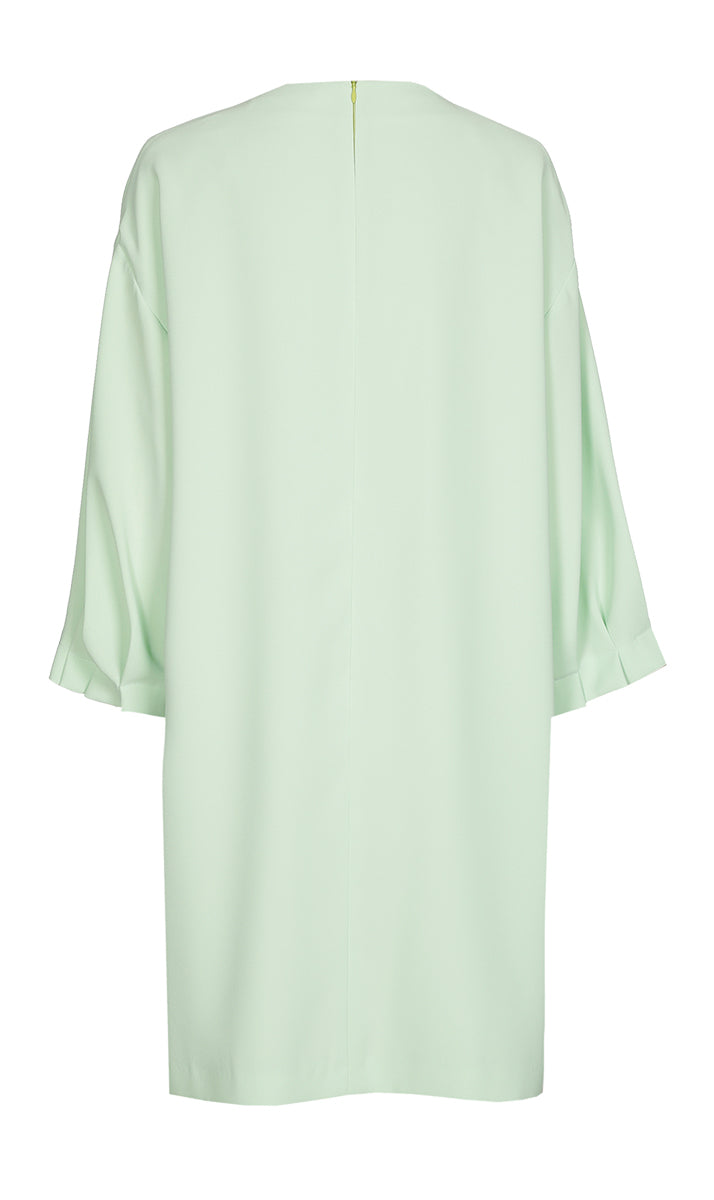 Jurken korte mouw groen Xandres