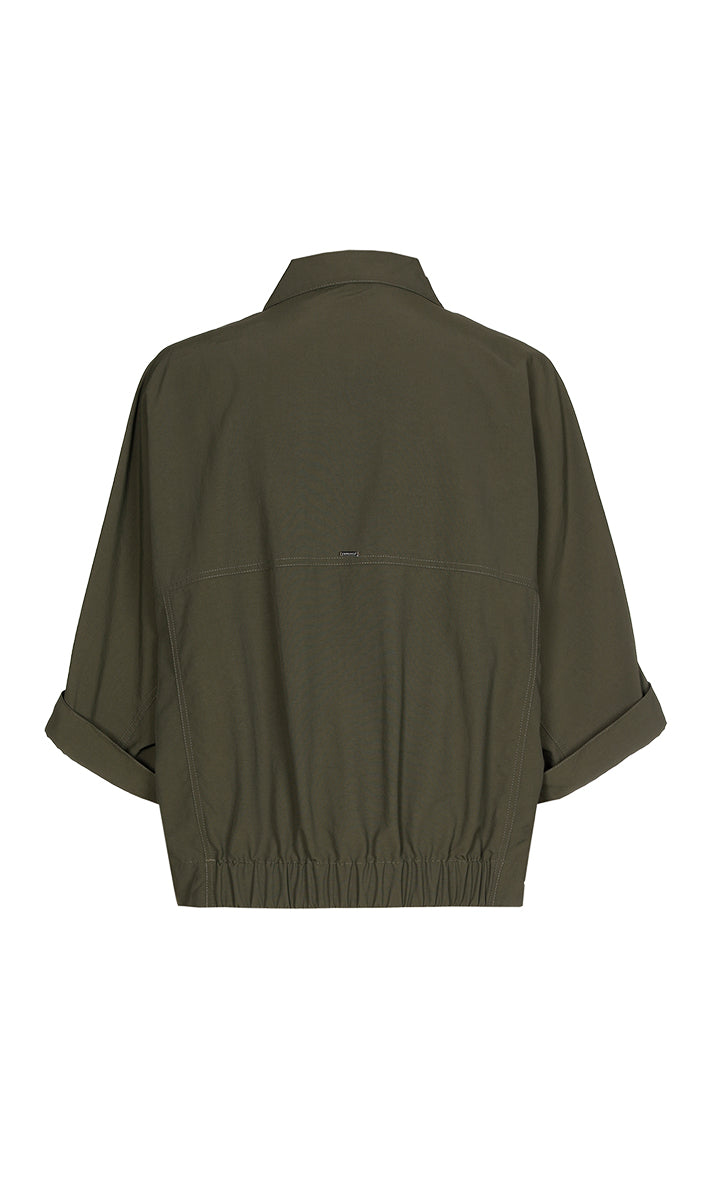 Blouses korte mouw groen Xandres